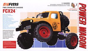 R/C マッド・レーサー 4X4 パワーワゴン イエロー (ラジコン)