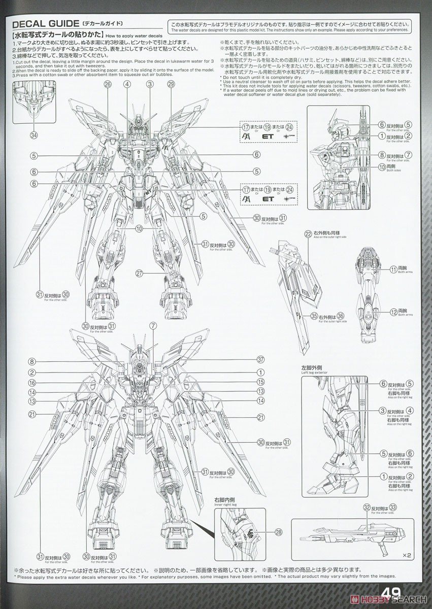 ストライクフリーダムガンダム (MGEX) (ガンプラ) 塗装2