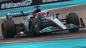 Mercedes-AMG Petronas F1 W13 E Performance No.63 Miami GP 2022 George Russell (ミニカー)