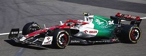 Alfa Romeo F1 Team ORLEN C42 No.24 Alfa Romeo F1 Team ORLEN Azerbaijan GP 2022 Zhou GuanYu (Diecast Car)