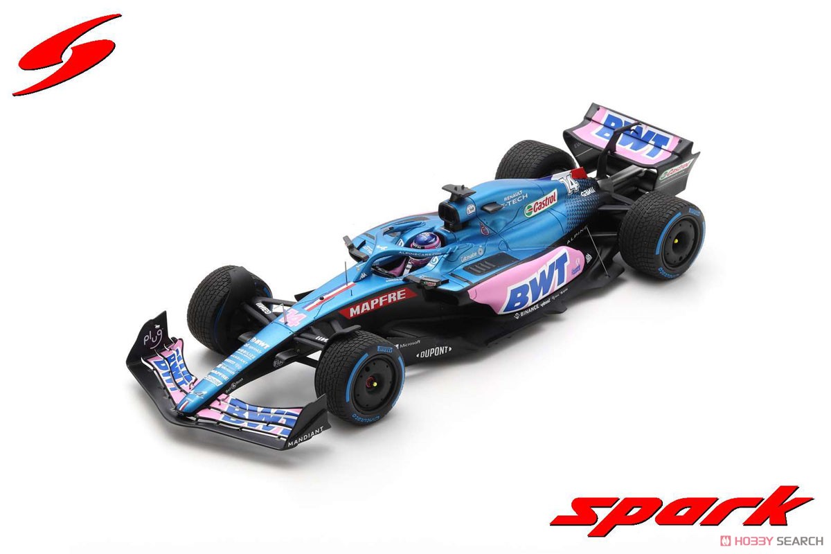 Alpine A522 No.14 BWT Alpine F1 Team 7th Monaco GP 2022 Fernando Alonso (Diecast Car) Item picture1