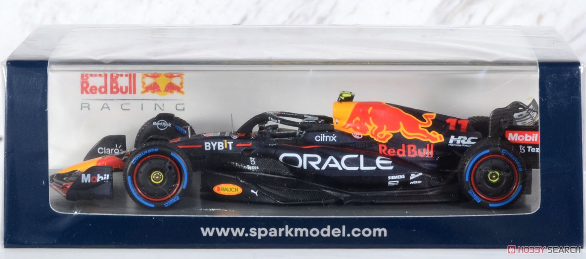 Oracle Red Bull Racing RB18 No.11 Oracle Red Bull Racing Winner Monaco GP 2022 Sergio Perez (Diecast Car) Package1