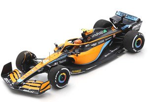 McLaren MCL36 No.4 McLaren F1 Team Miami GP 2022 Lando Norris (ミニカー)