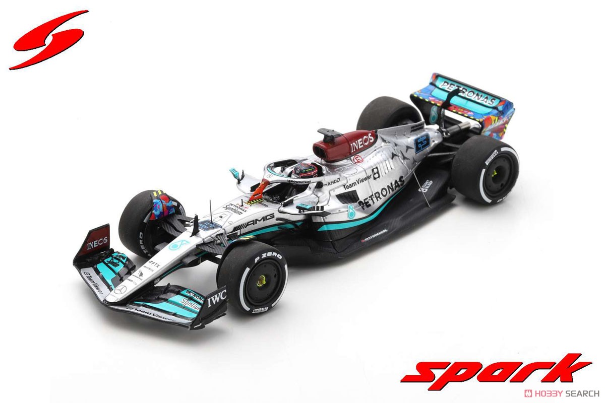 Mercedes-AMG Petronas F1 W13 E Performance No.63 Miami GP 2022 George Russell (ミニカー) 商品画像1