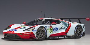 Ford GT 2019 #69 (Le Mans 24h LMGTE Pro Class) (Light Blue / Red) (Diecast Car)