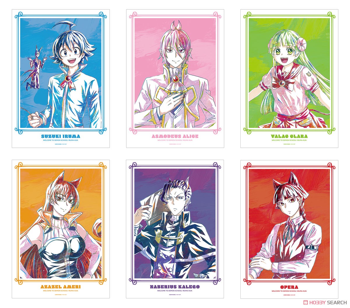 Welcome to Demon School! Iruma-kun Kalego Naberius Ani-Art A3 Mat Processing Poster (Anime Toy) Other picture1