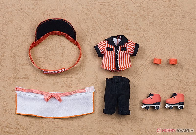 Nendoroid Doll Outfit Set: Diner - Boy (Orange) (PVC Figure) Item picture1