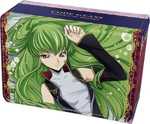 Synthetic Leather Deck Case W Code Geass Lelouch of the Rebellion [C.C.] (Card Supplies)