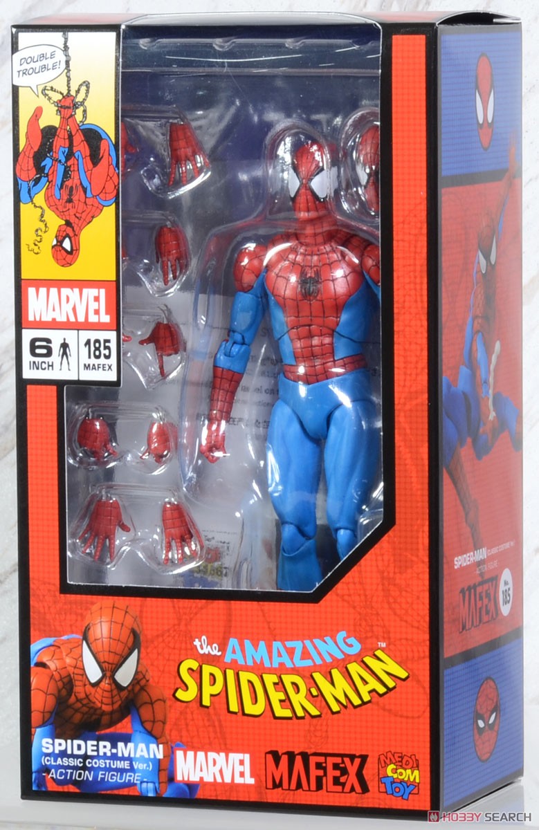 Mafex No.185 Spider-Man (Classic Costume Ver.) (Completed) Package1