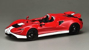 McLaren Elva Red/White (Diecast Car)