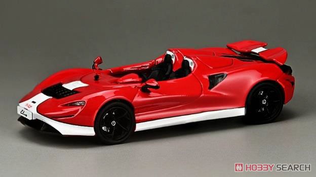 McLaren Elva Red/White (Diecast Car) Item picture1