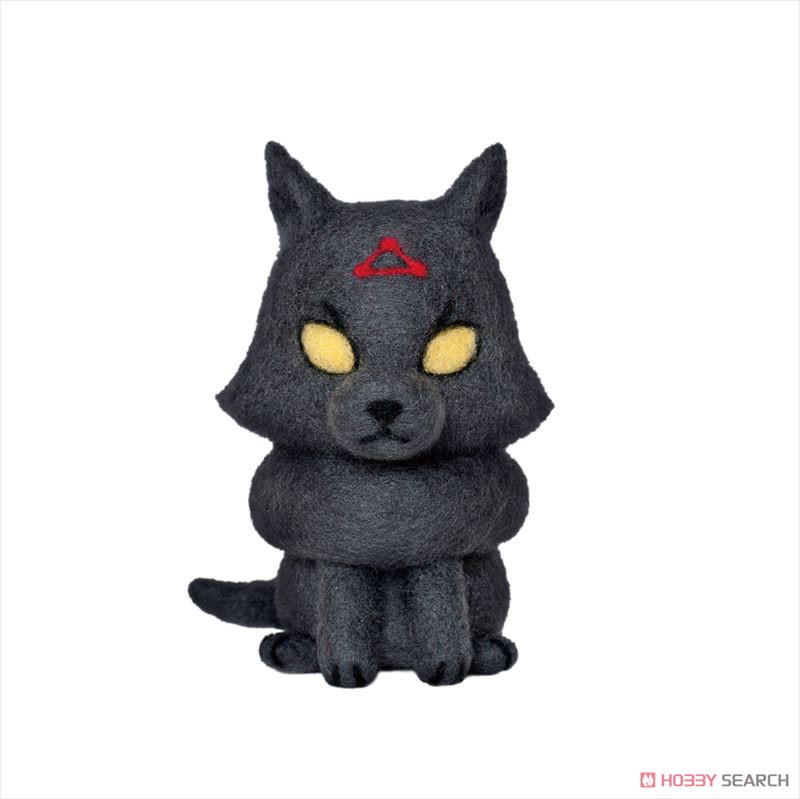 Made with Needle Felt Jujutsu Kaisen Masamichi Yaga Handicraft Kits Divine Dog: Black (Anime Toy) Item picture1