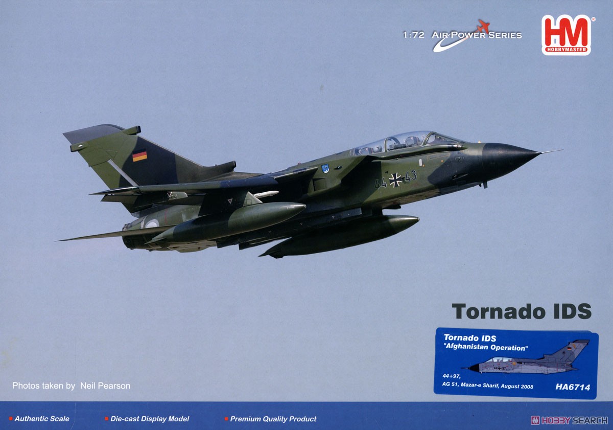 Tornado IDS `Afghanistan Operation` 44+97, AG 51, Mazar-e Sharif, August 2008 (Pre-built Aircraft) パッケージ1
