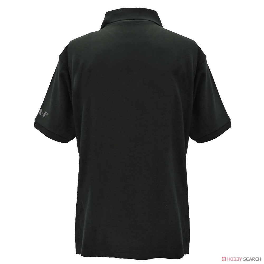 機動戦士ガンダム ジオン地球方面軍 刺繍ポロシャツ BLACK XL (キャラクターグッズ) 商品画像2