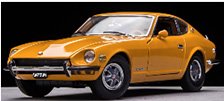 ダットサン 240Z 1972 オレンジ (ミニカー)