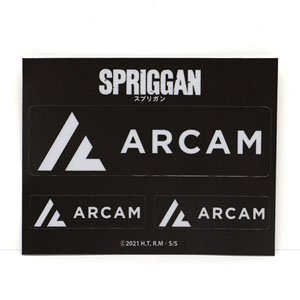 Spriggan GG3 Resistant Sticker Arcam (Anime Toy)