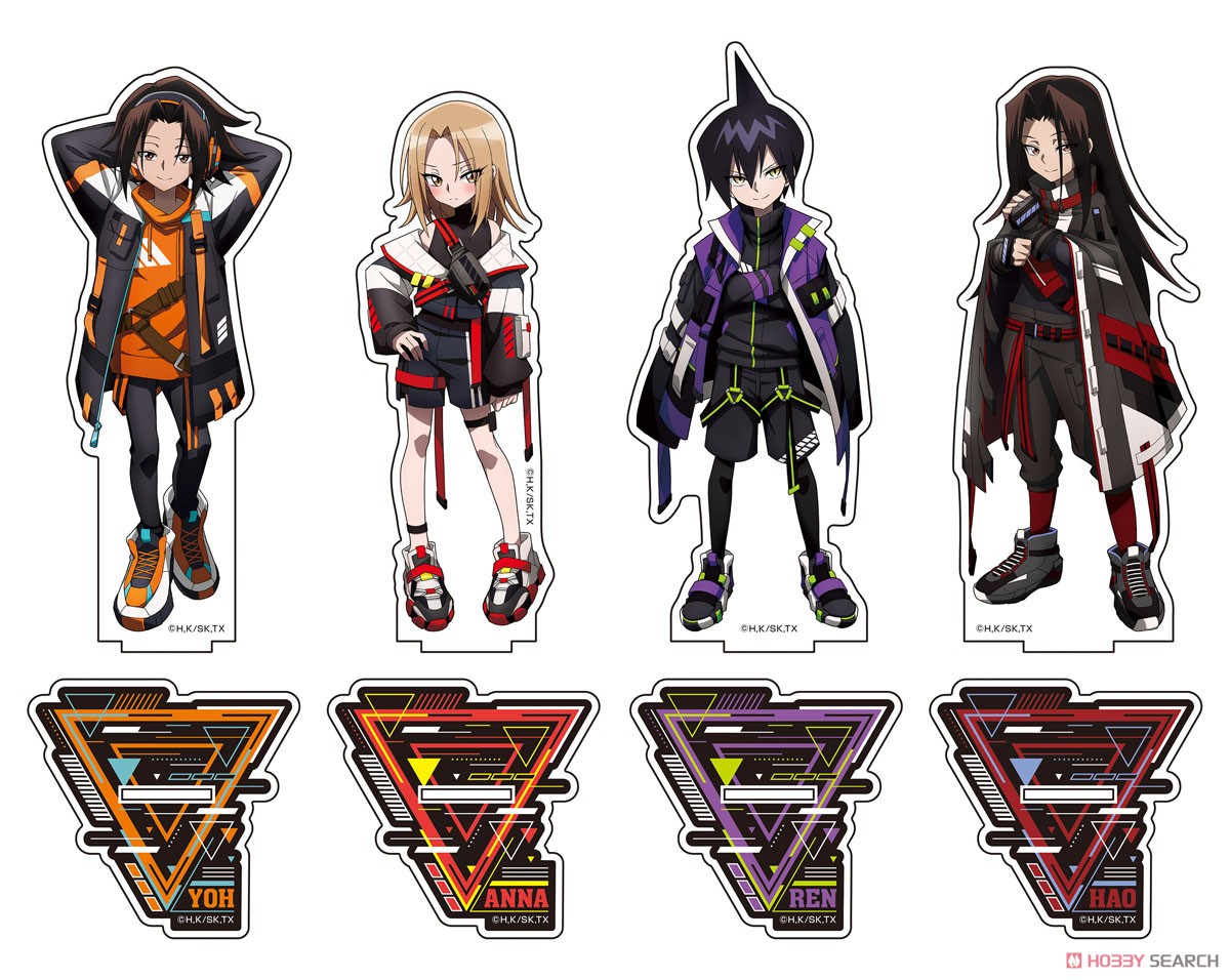 Shaman King [Especially Illustrated] Big Acrylic Stand [Cyber Punk Ver.] (2) Anna Kyoyama (Anime Toy) Other picture1