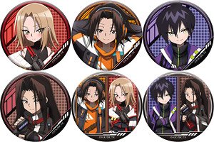Shaman King [Especially Illustrated] Can Badge Collection [Cyber Punk Ver.] (Set of 6) (Anime Toy)