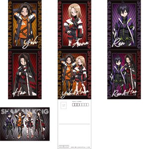 Shaman King [Especially Illustrated] Post Card Set [Cyber Punk Ver.] (Anime Toy)
