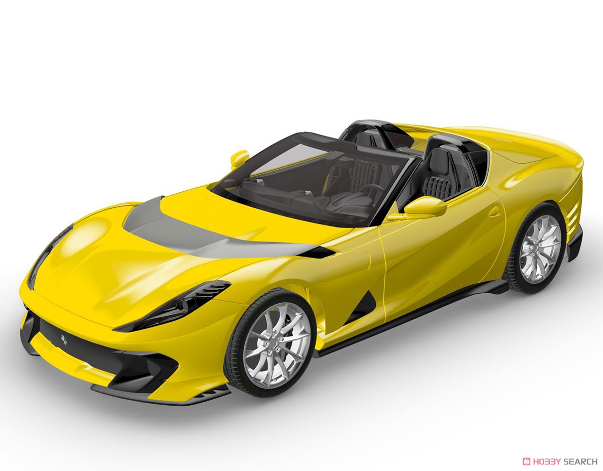 Ferrari 812 Competizione A Giallo Tristrato (ケース無) (ミニカー) その他の画像1