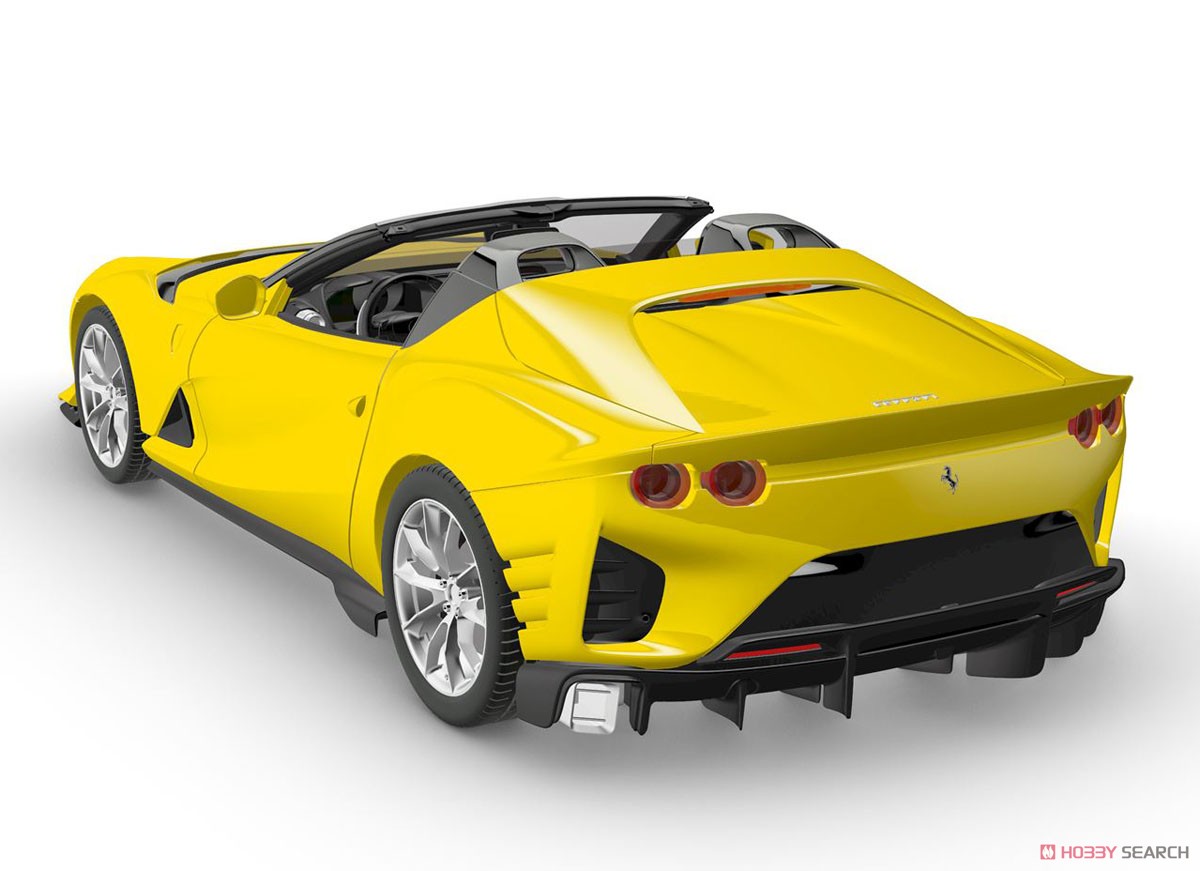 Ferrari 812 Competizione A Giallo Tristrato (ケース無) (ミニカー) その他の画像2