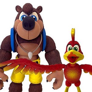 Banjo-Kazooie/ Banjo & Kazooie Action Figure Set (Completed)