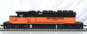 (HO) EMD SD40-2 Milwaukee Road #160 (Model Train)