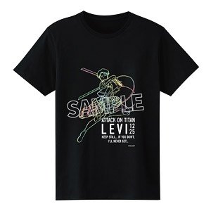 Attack on Titan T-Shirt Levi M (Anime Toy)