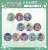 [The Idolm@ster Side M] Retro Pop Vol.2 Leather Badge (Set of 11) (Anime Toy) Other picture1