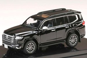 Toyota Land Cruiser (JA300W) ZX Black / Black Interior (Diecast Car)