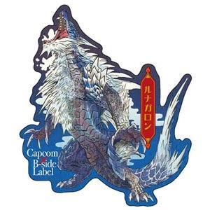 Capcom x B-Side Label Sticker Monster Hunter Lunagaron (Art Work) (Anime Toy)