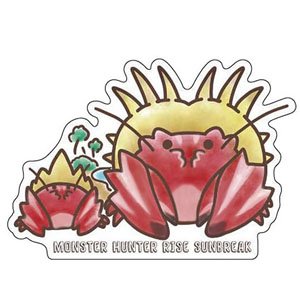 CAPCOM×B-SIDE LABELステッカー モンスターハンター ダイミョウザザミ&ヤオザミ (キャラクターグッズ)