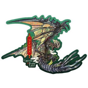 Capcom x B-Side Label Sticker Monster Hunter Astalos (Art Work) (Anime Toy)