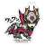 Capcom x B-Side Label Sticker Monster Hunter Palamute (Malze Palamute) (Anime Toy) Item picture1