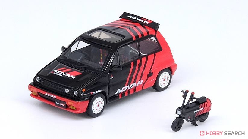 Honda シティ ターボII `ADVAN` MOTOCOMPO `ADVAN` 付属 (ミニカー) 商品画像1