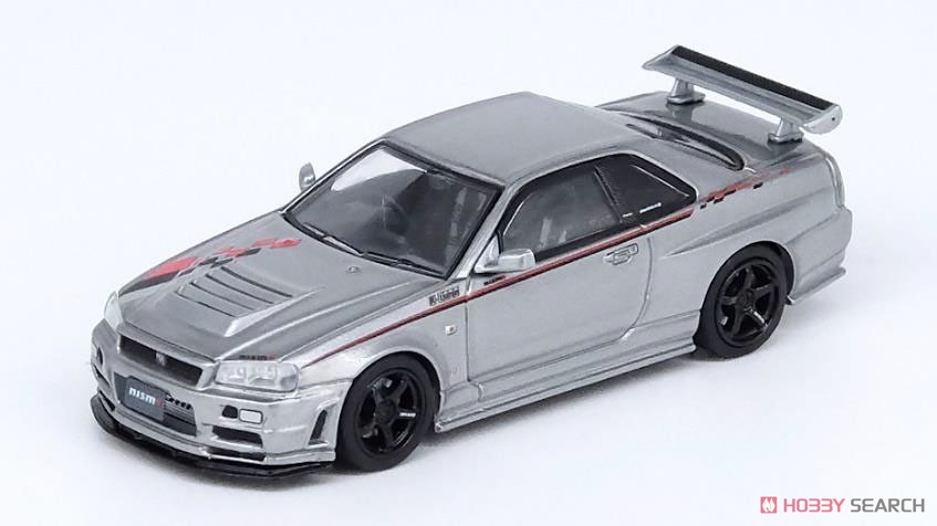 Nissan Skyline GT-R R34 R-Tune Silver (Diecast Car) Item picture1