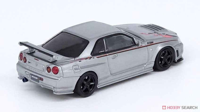 Nissan スカイライン GT-R R34 R-TUNE シルバー (ミニカー) 商品画像2