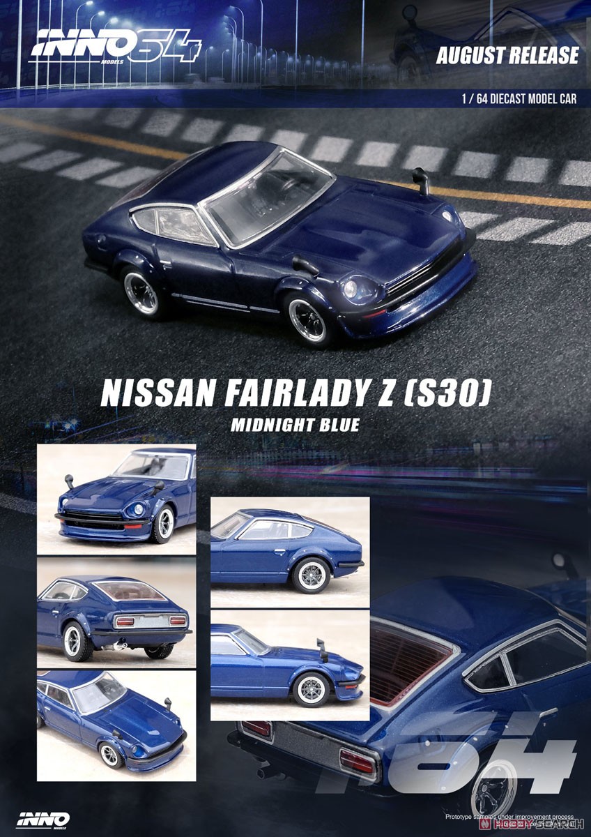 Nissan Fairlady Z (S30) Dark Blue Metallic (Diecast Car) Other picture1