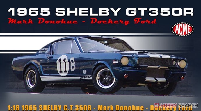 11B 1965 Shelby G.T.350R - Mark Donohue - Dockery Ford (ミニカー) その他の画像1