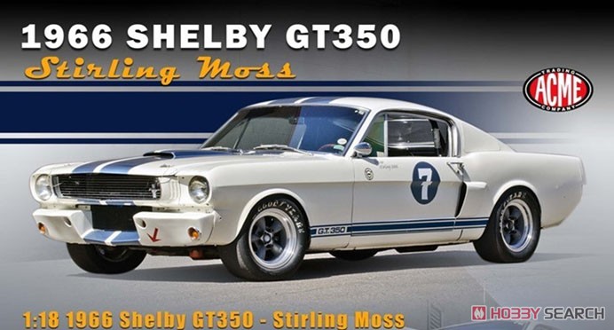 #7 1966 Shelby GT350 - #7 Stirling Moss (ミニカー) その他の画像1