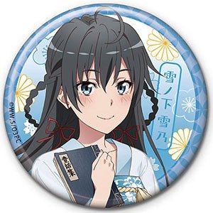My Teen Romantic Comedy Snafu Climax [Especially Illustrated] Can Badge Yukino Yukinoshita (Anime Toy)