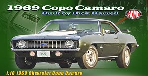 1969 Chevrolet COPO Camaro - Green - Built by Dick Harrell (Diecast Car)
