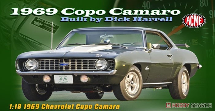 1969 Chevrolet COPO Camaro - Green - Built by Dick Harrell (ミニカー) その他の画像1