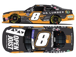 `ジョシュ・ベリー` #8 U.S.LUMBER シボレー カマロ NASCAR Xfinityシリーズ 2022 (ミニカー)