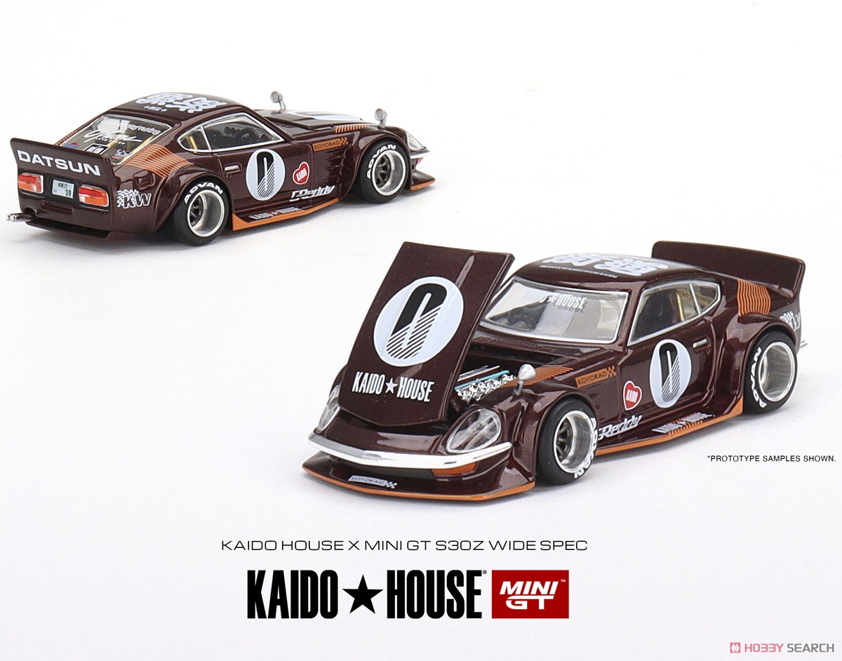 Datsun KAIDO Fairlady Z Dark Red (RHD) (Diecast Car) Other picture1
