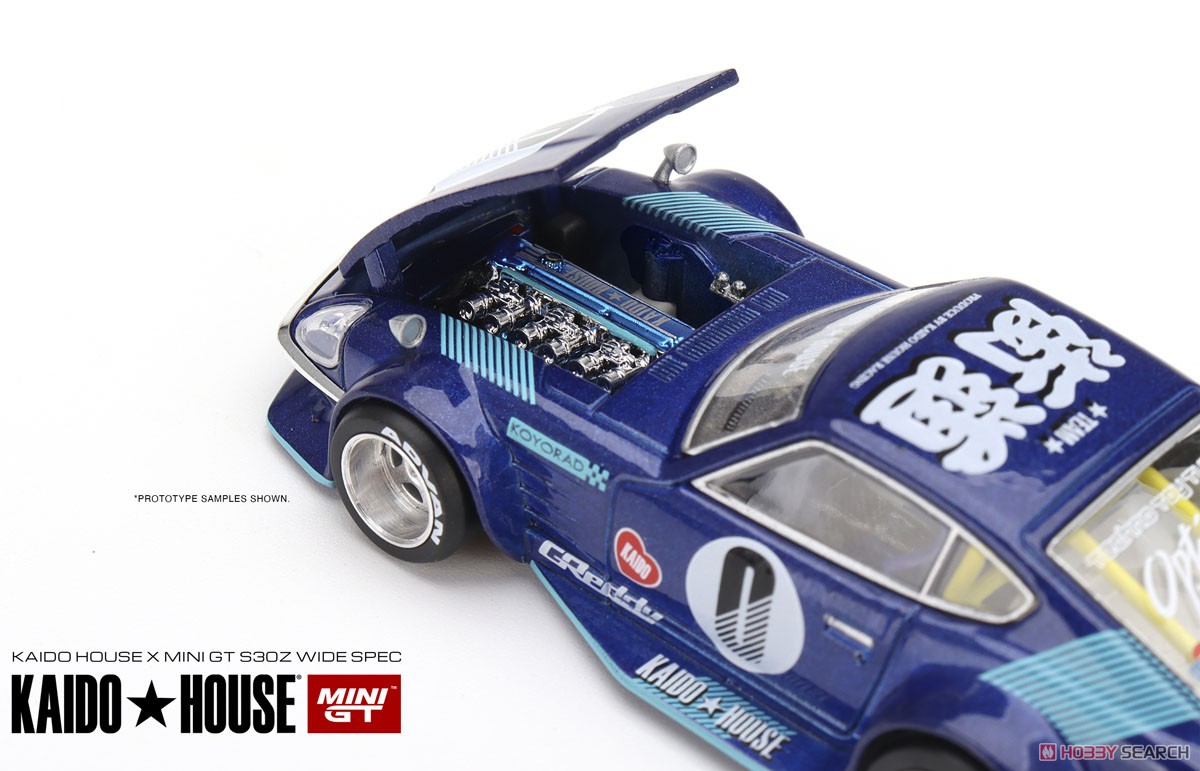 Datsun KAIDO Fairlady Z Blue (RHD) (Diecast Car) Item picture4