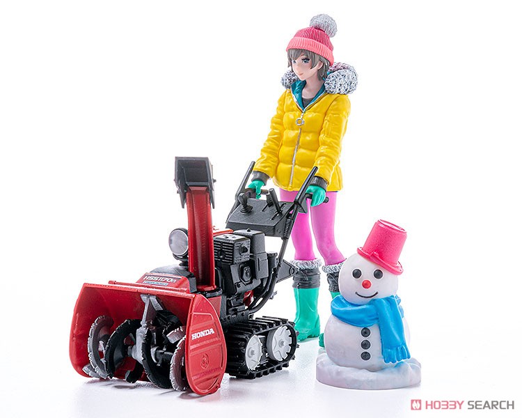 Plamax MF-62: Minimum Factory Minori with Honda Small Snow Plow HSS1170n (JX) (Plastic model) Item picture1