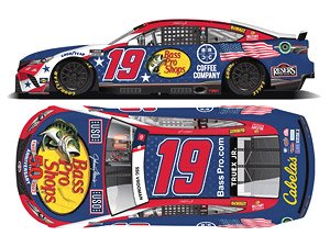 `マーティン・トゥールークスJr.` #19 バスプロショップ SALUTES TOYOTA カムリ NASCAR 2022 ネクストジェネレーション (ミニカー)