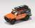 Toyota Land Cruiser LC80 Off-road Version LHD Orange / Gray (Diecast Car) Item picture2