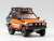 Toyota Land Cruiser LC80 Off-road Version LHD Orange / Gray (Diecast Car) Item picture4